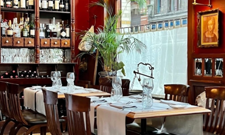 Opportunité Exclusive : Restaurant Italien à Céder dans un Bâtiment Iconique Art-Nouveau de Gustave Strauven à Bruxelles image