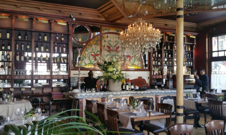 Opportunité Exclusive : Restaurant Italien à Céder dans un Bâtiment Iconique Art-Nouveau de Gustave Strauven à Bruxelles image