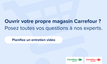 Carrefour Franchise - publireportage